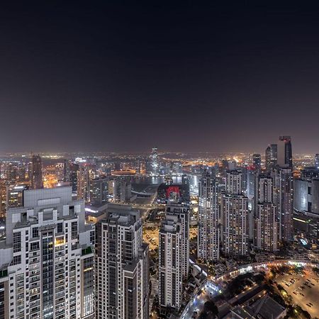Paramount Midtown Deluxe 1 Bedroom Apartment With Full Burj-Khalifa View Dubai Luaran gambar