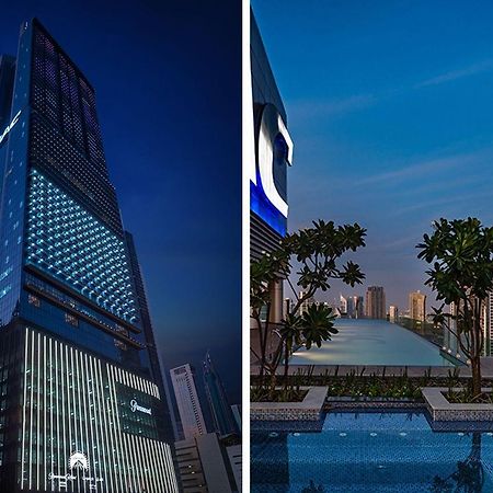 Paramount Midtown Deluxe 1 Bedroom Apartment With Full Burj-Khalifa View Dubai Luaran gambar