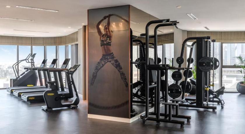 Paramount Midtown Deluxe 1 Bedroom Apartment With Full Burj-Khalifa View Dubai Luaran gambar
