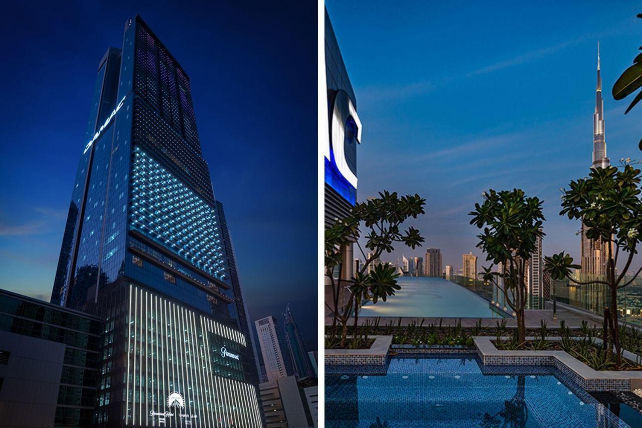 Paramount Midtown Deluxe 1 Bedroom Apartment With Full Burj-Khalifa View Dubai Luaran gambar